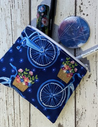 Bicycle and Flowers Purse
