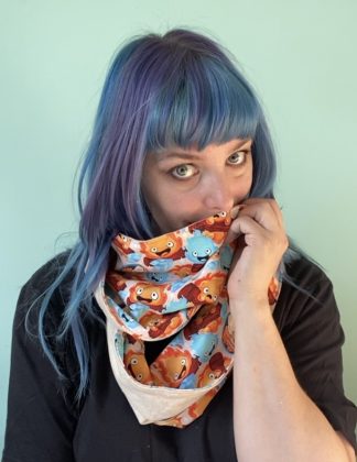 Cream Calcifer Snood