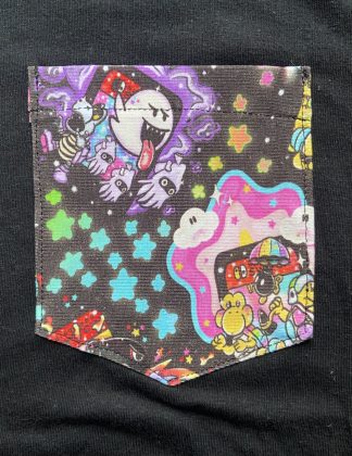 Neon Mario Pocket Tee