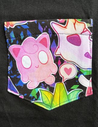 Black Pokemon Pocket Tee