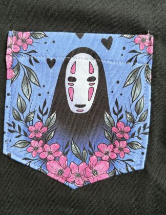 Blue No Face Pocket Tee